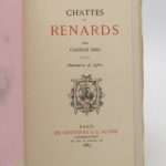 Couverture du livre Estimation du livre « chattes et Renards »