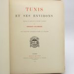 Couverture du livre Estimation du livre « tunis et ses environs »