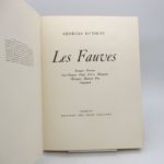 Couverture du livre Estimation du livre « les Fauves : Braque, Derain, Van Dongen, Dufy, Friesz, Manguin, Marquet, Matisse, Puy, Vlaminck »