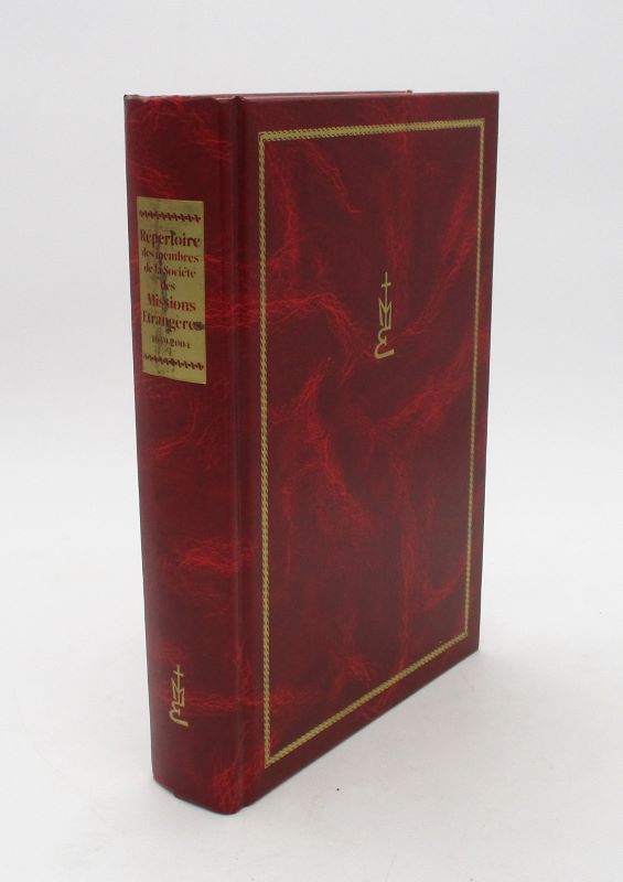 Couverture du livre Estimation du livre « répertoire des membres de la Société des missions étrangères 1659-2004 »