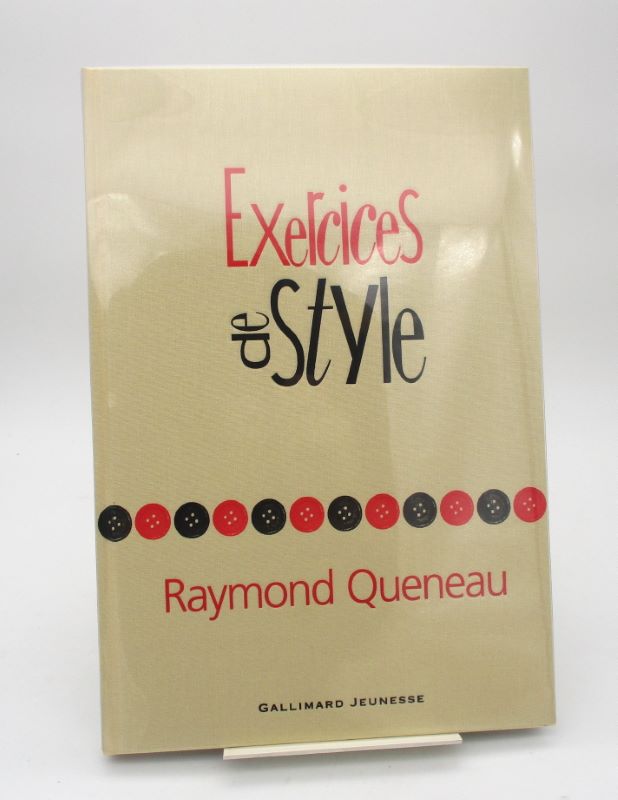 Couverture du livre Estimation du livre « exercices de style »