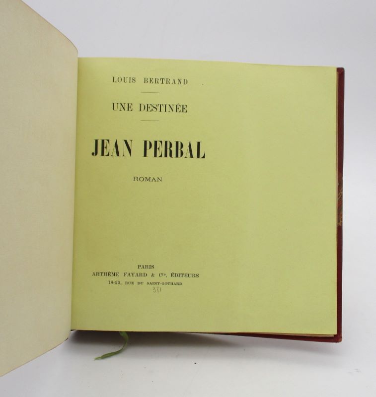 Couverture du livre Estimation du livre « jean Perbal »