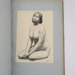 Couverture du livre Estimation du livre « album réunissant 24 dessins de nus féminins signés »