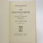 Couverture du livre Estimation du livre « un mauvais rêve »