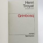 Couverture du livre Estimation du livre « grimbosq »