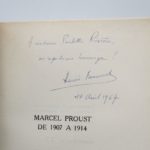 Couverture du livre Estimation du livre « marcel Proust de 1907 à 1914 (essai de biographie critique) »