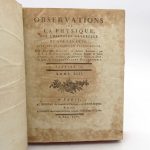 Couverture du livre Estimation du livre « observations sur la physique, sur l’histoire naturelle et sur les arts »