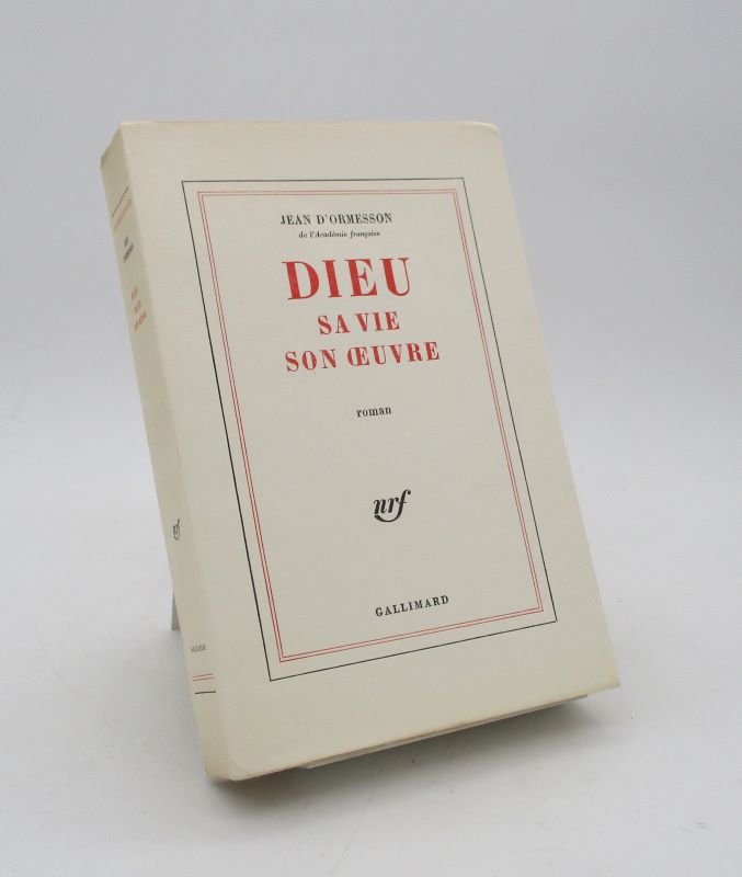 Couverture du livre Estimation du livre « dieu, sa vie, son oeuvre »