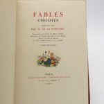 Couverture du livre Estimation du livre « fables choisies »