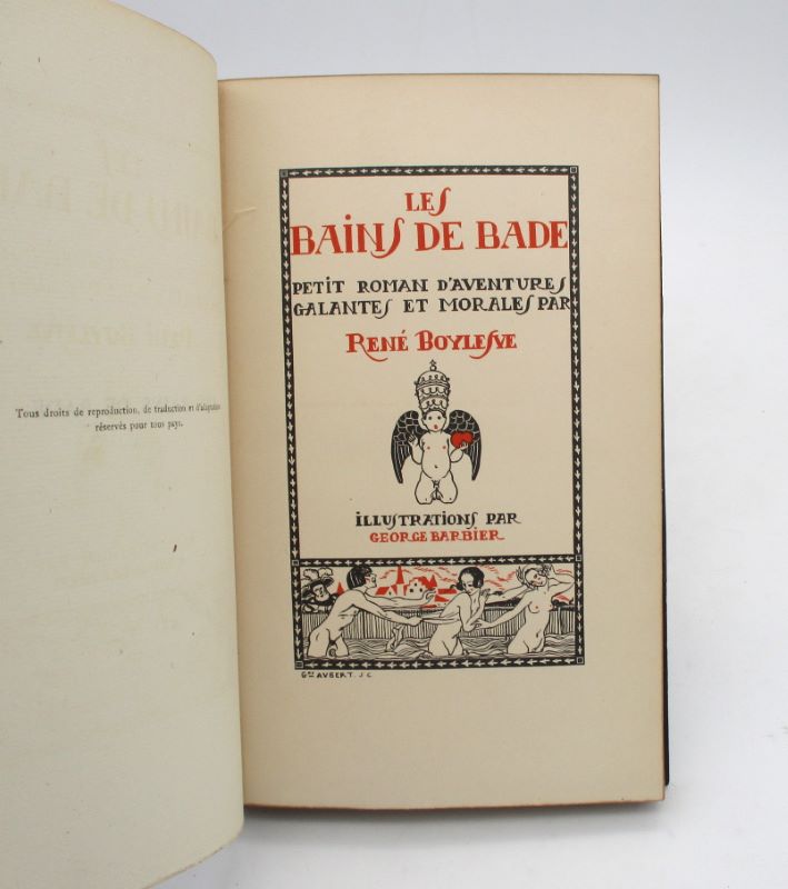 Couverture du livre Estimation du livre « les Bains de Bade »