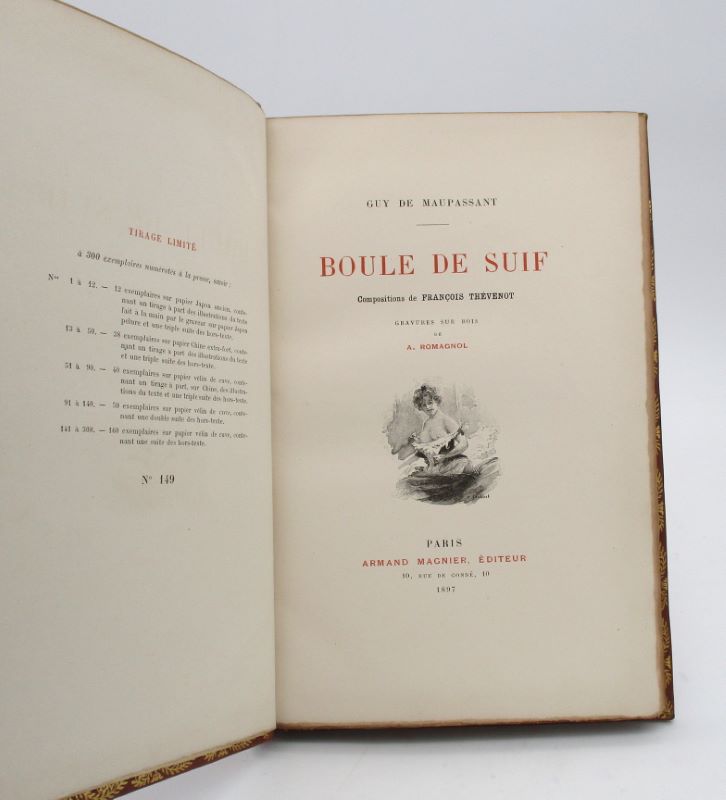 Couverture du livre Estimation du livre « boule de suif »
