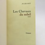 Couverture du livre Estimation du livre « les Chevaux du soleil »