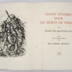 Couverture du livre Estimation du livre « chant funèbre pour les morts de Verdun »