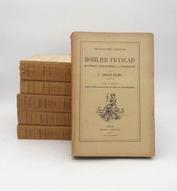 Couverture du livre Estimation du livre « dictionnaire raisonné du mobilier français de l’époque carolingienne à la Renaissance »