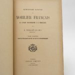 Couverture du livre Estimation du livre « dictionnaire raisonné du mobilier français de l’époque carolingienne à la Renaissance »