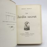Couverture du livre Estimation du livre « le Jardin secret »