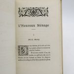 Couverture du livre Estimation du livre « l’Heureux ménage »