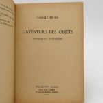 Couverture du livre Estimation du livre « l’Aventure des objets »