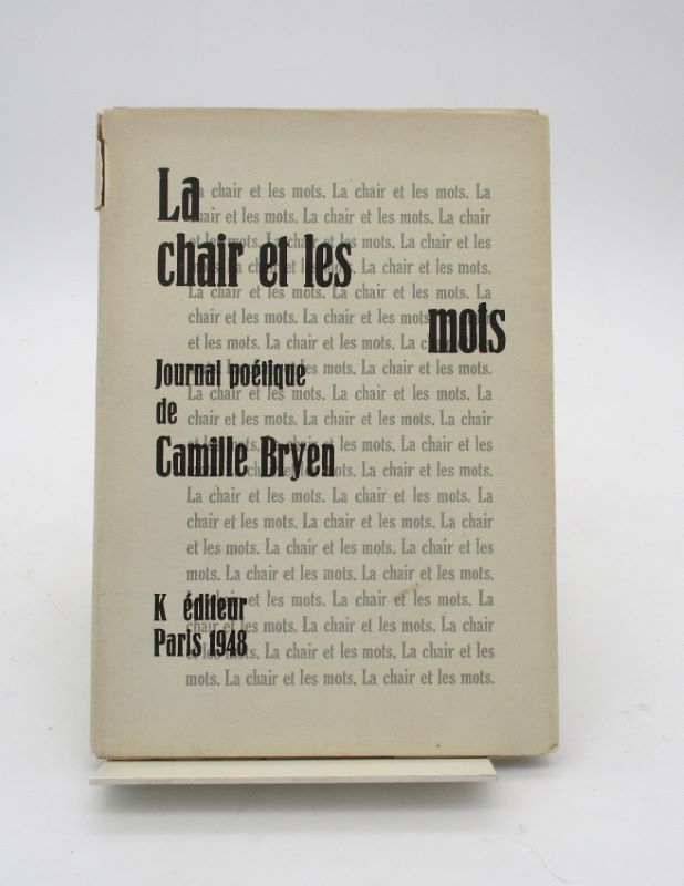 Couverture du livre Estimation du livre « la Chair et les Mots »