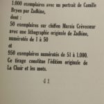 Couverture du livre Estimation du livre « la Chair et les Mots »