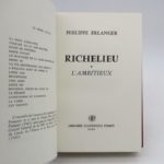 Couverture du livre Estimation du livre « richelieu »