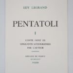 Couverture du livre Estimation du livre « pentatoli »