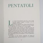 Couverture du livre Estimation du livre « pentatoli »