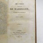 Couverture du livre Estimation du livre « oeuvres complètes de Massillon évêque de Clermont »