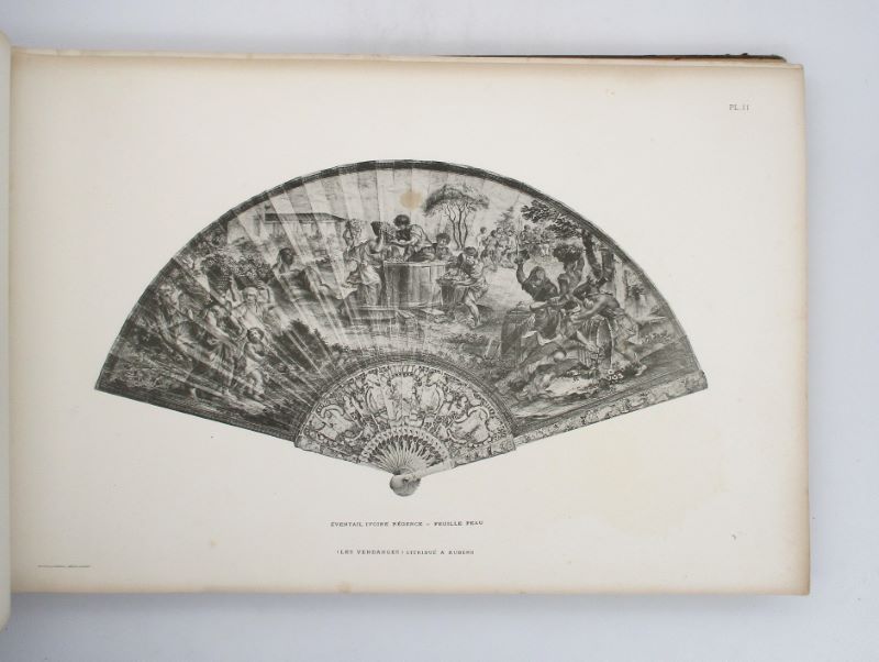 Couverture du livre Estimation du livre « reproductions d’Éventails anciens authentiques des XVIIe et XVIIIe siècles »