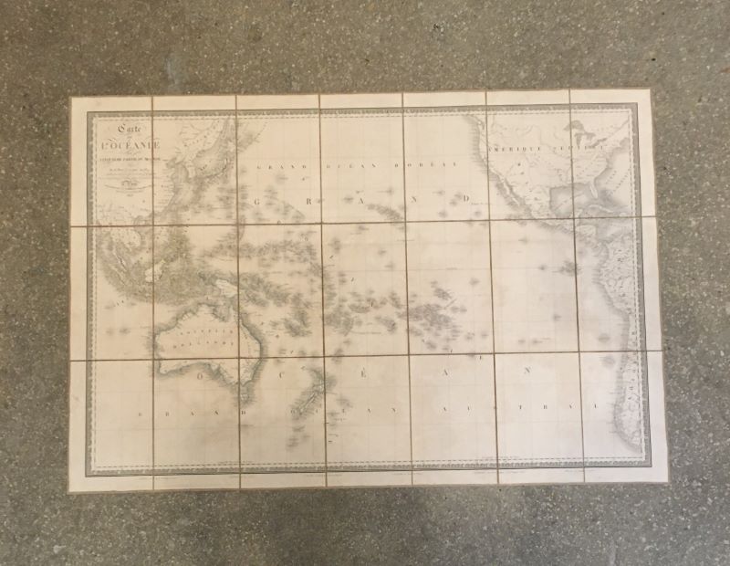 Couverture du livre Estimation du livre « carte de l’Océanie ou Cinquième partie du monde »