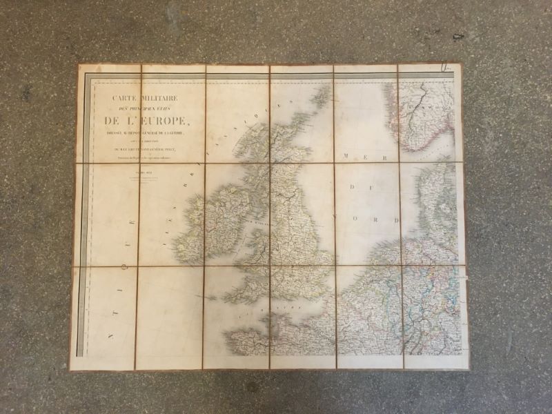 Couverture du livre Estimation du livre « carte d’Europe occidentale »