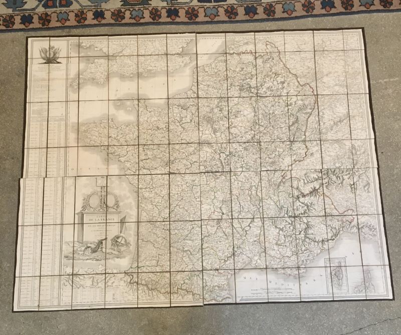 Couverture du livre Estimation du livre « carte de la France »