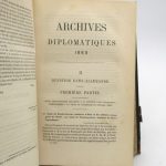 Couverture du livre Estimation du livre « archives diplomatiques 1863. Tome troisième [suivi de:] Archives diplomatiques 1863. Tome quatrième »