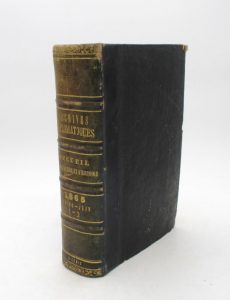 Estimation Histoire - Couverture du livre Estimation du livre « archives diplomatiques 1865. Tome premier [suivi de:] Archives diplomatiques 1865. Tome deuxième »