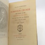 Couverture du livre Estimation du livre « vie et Aventures de Robinson Crusoé »