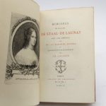 Couverture du livre Estimation du livre « mémoires de Madame de Staal-de Launay »