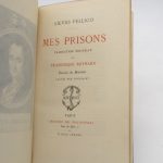 Couverture du livre Estimation du livre « mes Prisons »