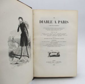 Estimation Livre illustré - Couverture du livre Estimation du livre « le Diable à Paris – Paris et les parisiens »