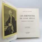 Couverture du livre Estimation du livre « les Ébénistes du XVIIIe siècle »