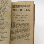 Couverture du livre Estimation du livre « mémoires de Messire Pierre de Bourdeilles, seigneur de Brantôme, contenant Les Vies des Hommes illustres & grands Capitaines français de son temps : 4 volumes [et] Mémoires de Messire Pierre de Bourdeilles, seigneur de Brantôme, contenant Les Vies des Hommes illustres & grands Capitaines français de son temps  : 2 volumes »