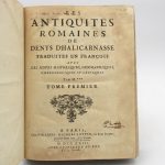 Couverture du livre Estimation du livre « les Antiquités romaines de Denys d’Halicarnasse »