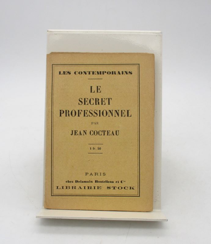 Couverture du livre Estimation du livre « le Secret professionnel »
