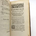 Couverture du livre Estimation du livre « harmonie analytique de plusieurs sens cachés & rapports inconnus de l’ancien et du nouveau Testament »