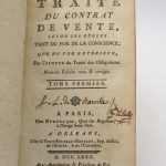Couverture du livre Estimation du livre « traité du contrat de vente »