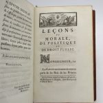 Couverture du livre Estimation du livre « leçons de morale, de politique et de droit public, puisées dans l’histoire de notre monarchie ou Nouveau plan d’étude de l’histoire de France »