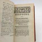 Couverture du livre Estimation du livre « histoire de Charlemagne [suivi de:] Vie de monsieur le premier président de Lamoignon »