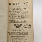 Couverture du livre Estimation du livre « histoire de Charlemagne [suivi de:] Vie de monsieur le premier président de Lamoignon »