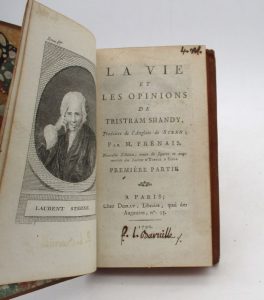 Estimation Livre illustré - Couverture du livre Estimation du livre « la Vie et les Opinions de Tristram Shandy [suivi de:] Lettres d’Yorick à Éliza, et d’Éliza à Yorick »