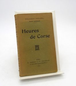 Estimation Edition originale - Couverture du livre Estimation du livre « heures de Corse »