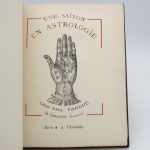 Couverture du livre Estimation du livre « une saison en astrologie »